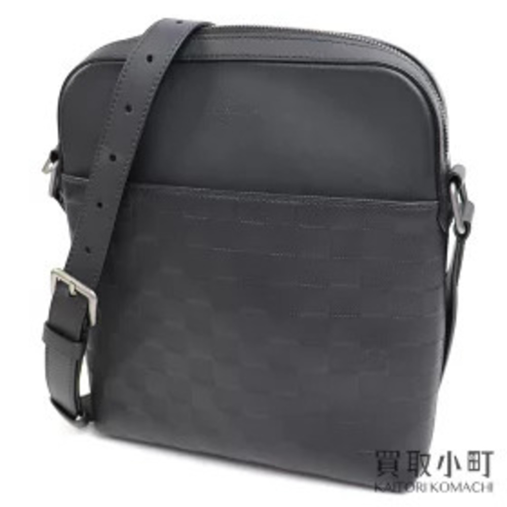 Louis Vuitton Pochette District Damier Infini Onyx Black Messenger Shoulder - Picture 1 of 1